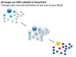 Business case diagram multi level strategy theme powerpoint slides 0523