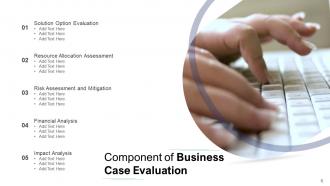 Business Case Evaluation Analysis Investment Management Strategic Requirement