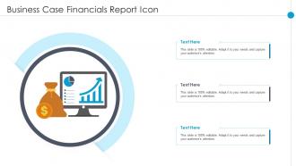 Business Case Financials Report Icon