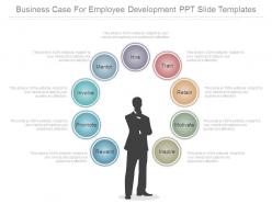 Business case for employee development ppt slide templates