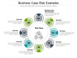 Business case risk examples ppt powerpoint infographic template show cpb