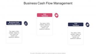 Business Cash Flow Management In Powerpoint And Google Slides Cpb