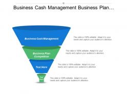 Business cash management business plan competition operations management tools