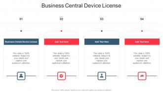 Business Central Device License In Powerpoint And Google Slides Cpb