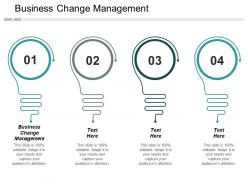 Business change management ppt powerpoint presentation infographics vector cpb