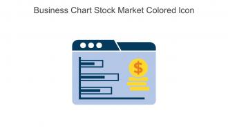 Business Chart Stock Market Colored Icon In Powerpoint Pptx Png And Editable Eps Format