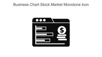 Business Chart Stock Market Monotone Icon In Powerpoint Pptx Png And Editable Eps Format