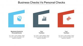 Business checks vs personal checks ppt powerpoint presentation show templates cpb