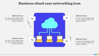 Business Cloud Case Networking Icon