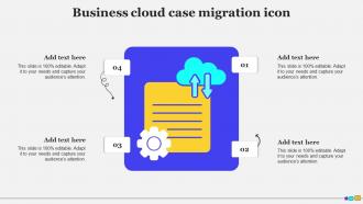 Business Cloud Case Powerpoint Ppt Template Bundles Aesthatic Impactful