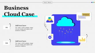 Business Cloud Case Ppt Powerpoint Presentation File Microsoft
