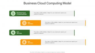 Business Cloud Computing Model In Powerpoint And Google Slides Cpb