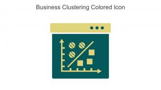 Business Clustering Colored Icon In Powerpoint Pptx Png And Editable Eps Format