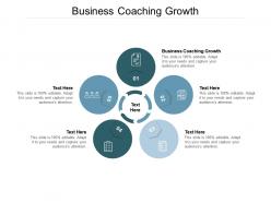 Business coaching growth ppt powerpoint presentation portfolio tips cpb