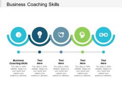 Business coaching skills ppt powerpoint presentation professional templates cpb
