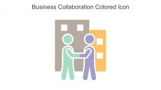 Business Collaboration Colored Icon In Powerpoint Pptx Png And Editable Eps Format