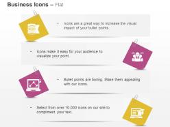Business communication analysis agenda online service ppt icons graphics