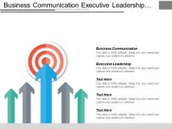 Business communication executive leadership incentives marketing marketing management cpb