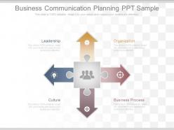 Business communication planning ppt sample