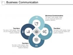 Business communication ppt powerpoint presentation gallery format ideas cpb