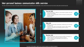 Business Communication Skills Powerpoint Ppt Template Bundles Adaptable Images