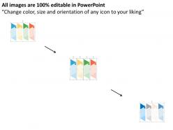 Business communication tags for data representation flat powerpoint design