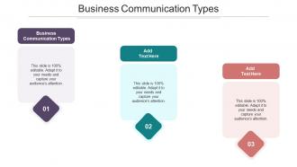 Business Communication Types In Powerpoint And Google Slides Cpb