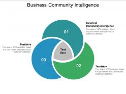 Business community intelligence ppt powerpoint presentation inspiration shapes cpb
