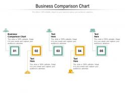Business comparison chart ppt powerpoint presentation file clipart images cpb