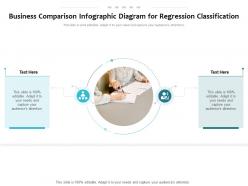 Business Comparison Diagram For Regression Classification Infographic Template