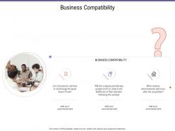 Business compatibility business investigation