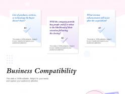 Business compatibility retention following ppt powerpoint presentation visual aids styles