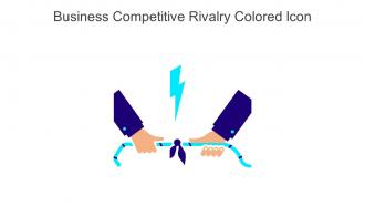 Business Competitive Rivalry Colored Icon In Powerpoint Pptx Png And Editable Eps Format