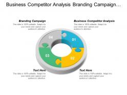 Business competitor analysis branding campaign market research techniques
