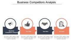 Business competitors analysis ppt powerpoint presentation file format ideas cpb