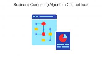 Business Computing Algorithm Colored Icon In Powerpoint Pptx Png And Editable Eps Format