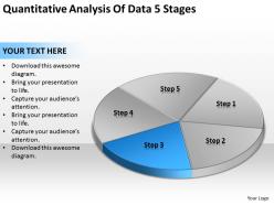 Business concept diagram analysis of data 5 stages powerpoint templates ppt backgrounds for slides