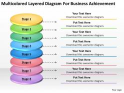 Business concept diagram for achievement powerpoint templates ppt backgrounds slides