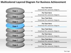 Business concept diagram for achievement powerpoint templates ppt backgrounds slides