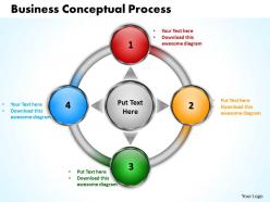 Business conceptual process powerpoint templates graphics slides 0712