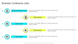 Business Conference Jobs In Powerpoint And Google Slides Cpb