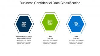 Business confidential data classification ppt powerpoint presentation show grid cpb