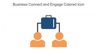 Business Connect And Engage Colored Icon In Powerpoint Pptx Png And Editable Eps Format