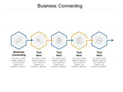 Business connecting ppt powerpoint presentation slides sample cpb