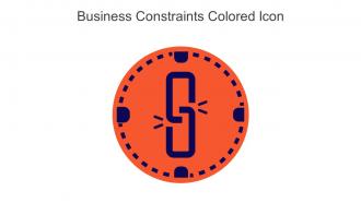 Business Constraints Colored Icon In Powerpoint Pptx Png And Editable Eps Format