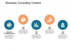Business consulting careers ppt powerpoint presentation file professional cpb