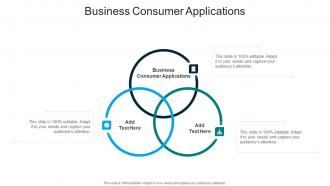 Business Consumer Applications In Powerpoint And Google Slides Cpb