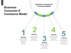 Business consumer e commerce model ppt powerpoint presentation summary skills cpb