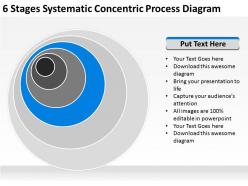 Business context diagram concentric process powerpoint templates ppt backgrounds for slides