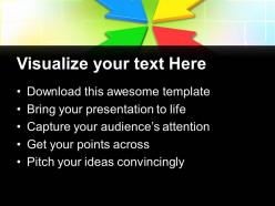 Business context presentation templates colored arrow ppt slides powerpoint